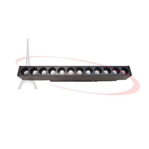 LS20-12S Світ-ник для магн/треку СЛАЙ ГРИЛЬ 12W 4000К
