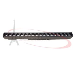 LS20-18S Світ-ник для магн/треку СЛАЙ ГРИЛЬ 18W 4000К